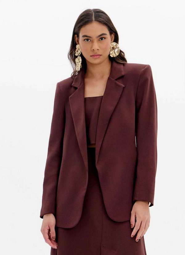 Lança Perfume - Blazer Oversized Alongado A2331