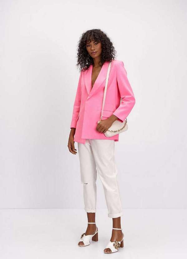 Lança Perfume - Blazer Oversized com Lapelas 08113