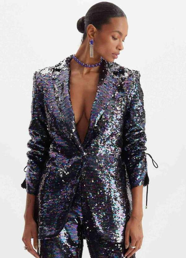 Lança Perfume - Blazer Oversized Manga Regulável 00003