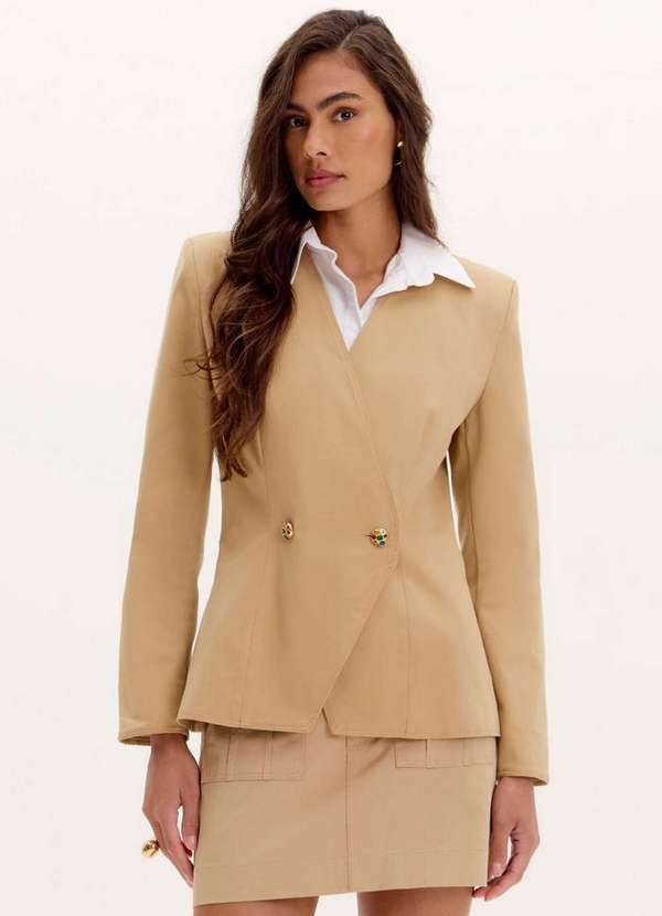 Lança Perfume - Blazer Transpasse Alfaiataria A1702