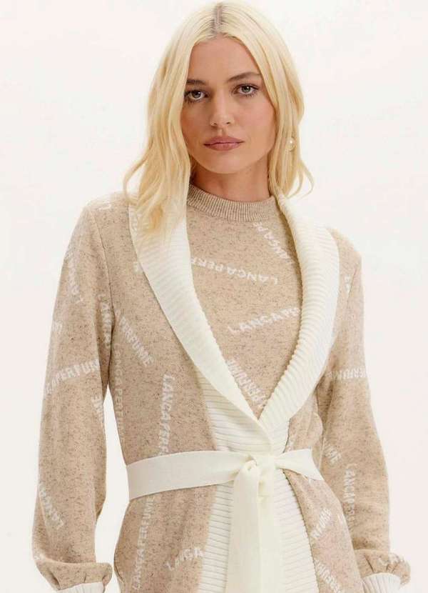 Lança Perfume - Cardigã Tricot Alongado A1413 3