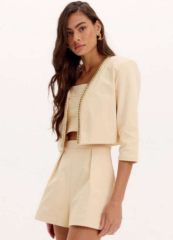 Lança Perfume - Casaco Alfaiataria Correntes A1659