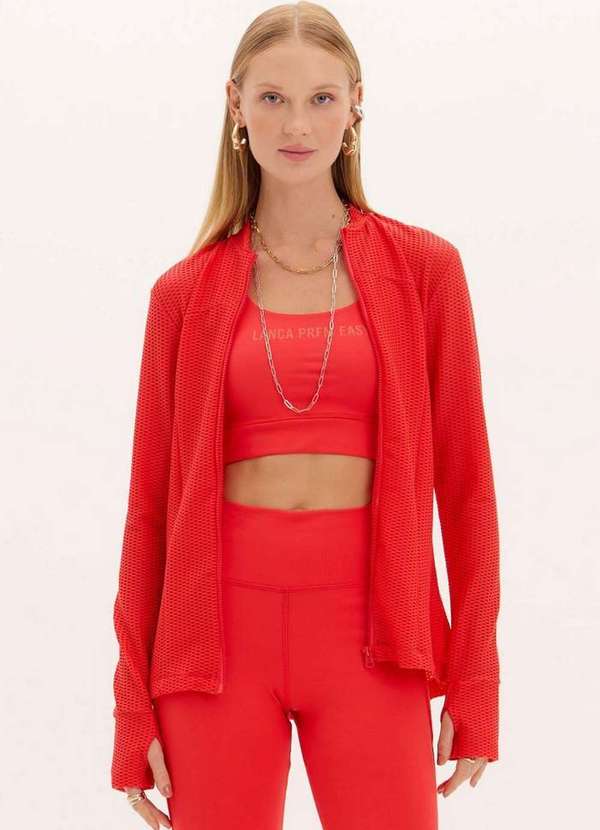 Lança Perfume Easy - Jaqueta Alongada Slim Sport A1596