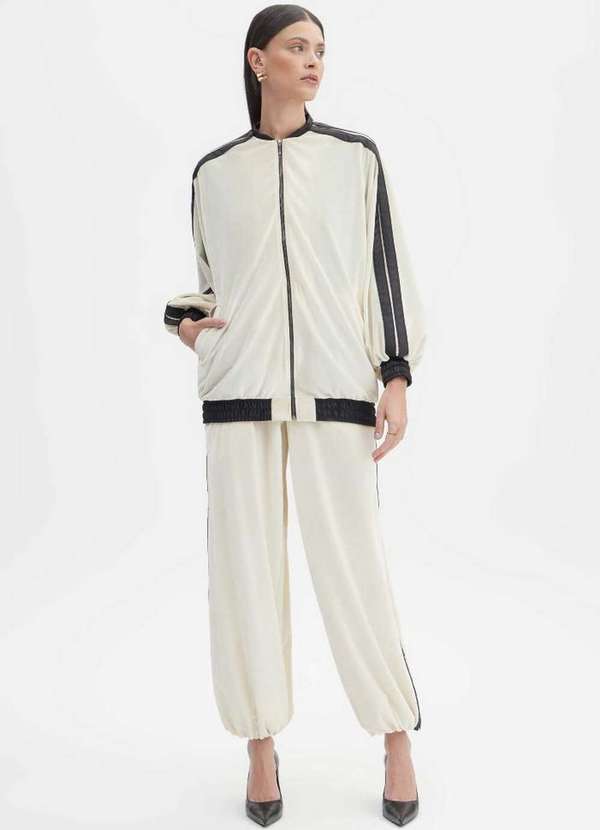 Lança Perfume - Jaqueta Bomber Alongada A0273 2