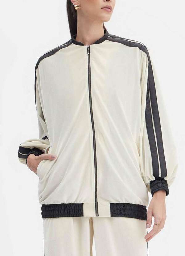 Lança Perfume - Jaqueta Bomber Alongada A0273 4