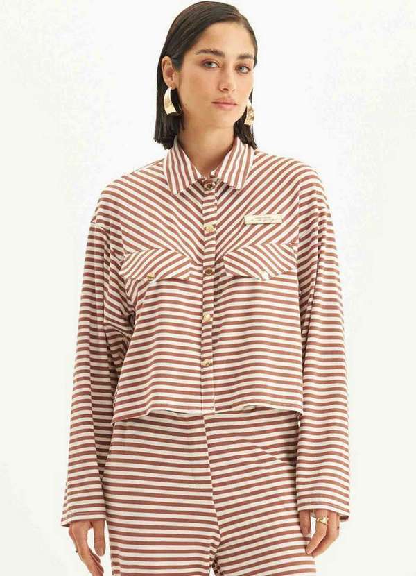 Lança Perfume Easy - Jaqueta Bomber Listrada A0534
