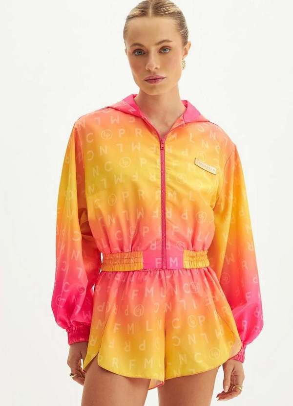 Lança Perfume Easy - Jaqueta Cropped Estampada A0505