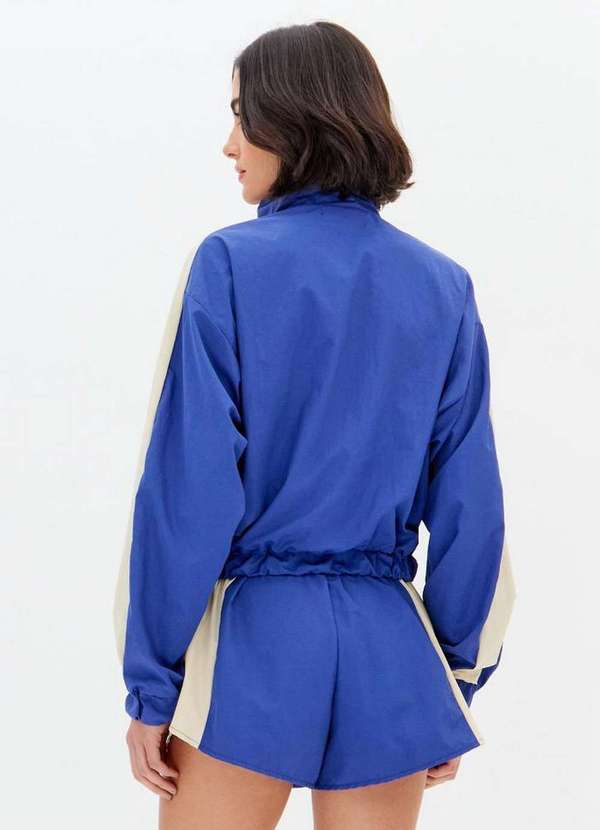 Lança Perfume - Jaqueta Curta Gola Alta com Zíper A4064 4