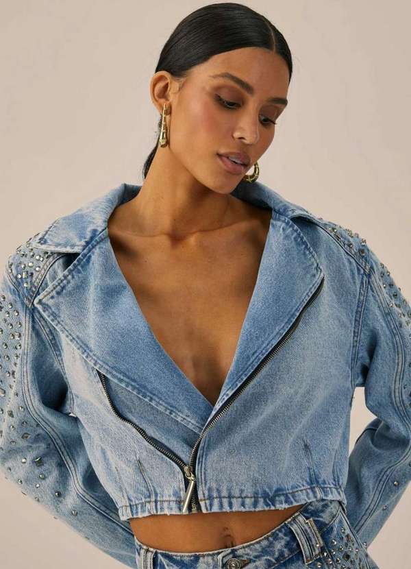 Lança Perfume - Jaqueta Jeans Shine 00004 3