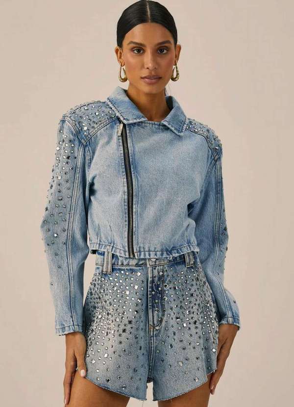 Lança Perfume - Jaqueta Jeans Shine 00004 4