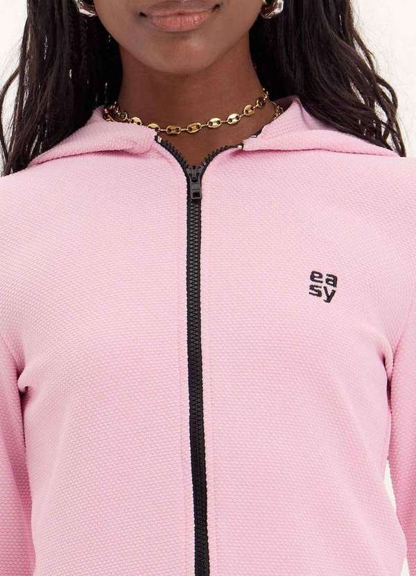 Lança Perfume Easy - Jaqueta Justa de Mangas Longas A1826 4