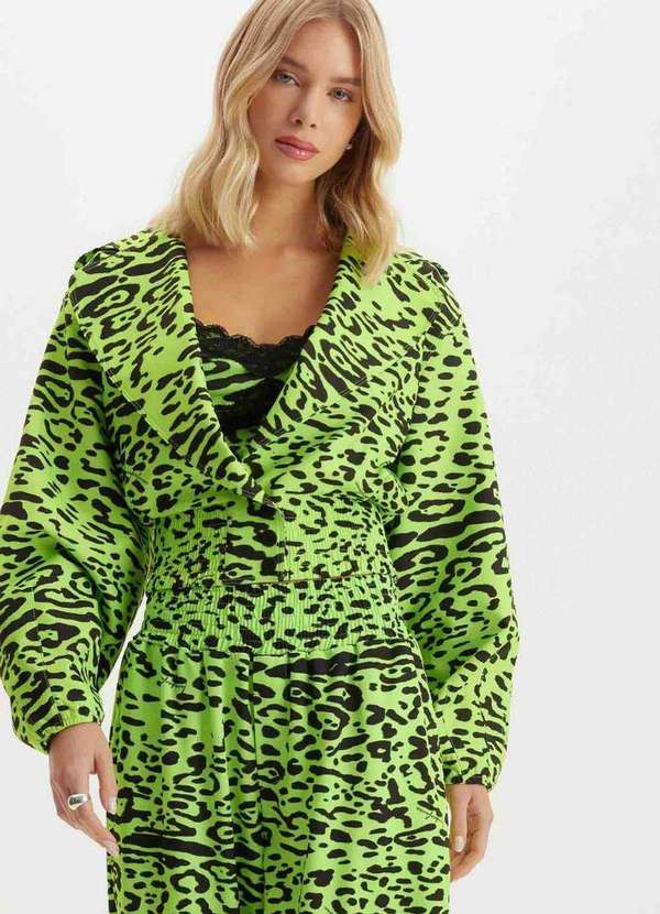 Lança Perfume - Jaqueta Oversized Curta 01497