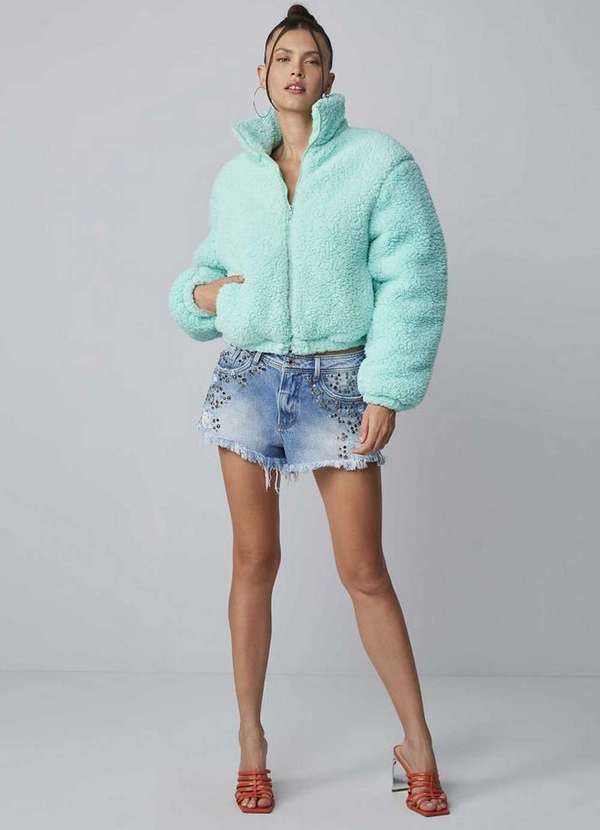 Lança Perfume - Jaqueta Puffer Carneirinho 09068