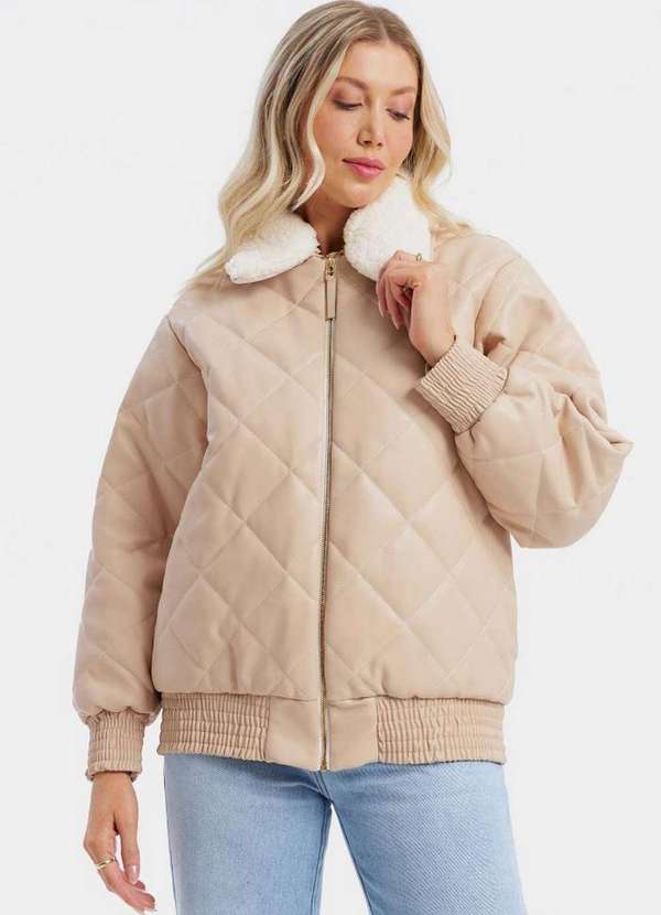 Lança Perfume - Jaqueta Puffer com Gola 00090