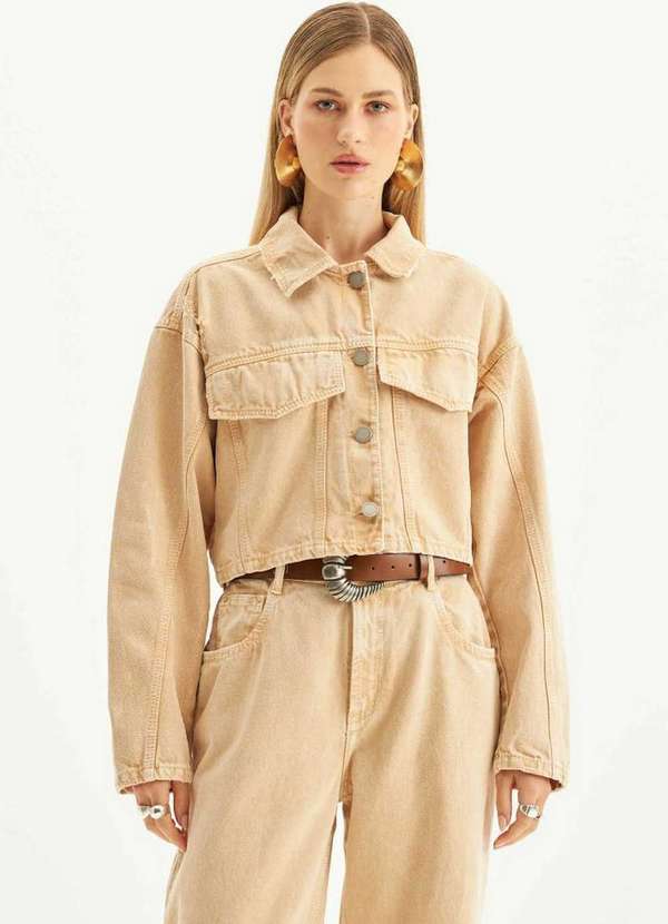 Lança Perfume - Jaqueta Sarja Trucker A0343