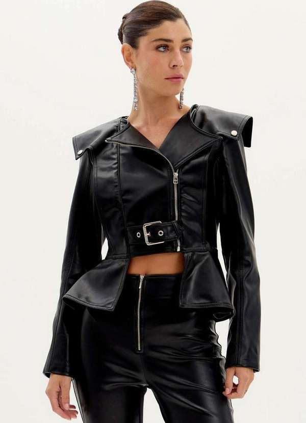 Lança Perfume - Jaqueta Slim Assimétrica A0003