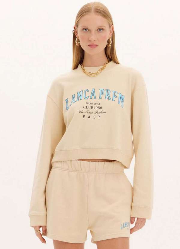 Lança Perfume Easy - Moletom com Estampa Local A1595