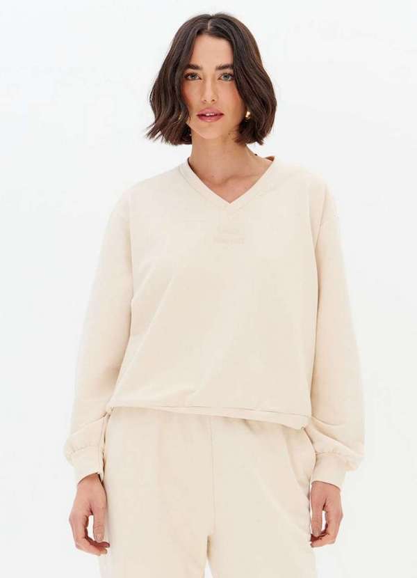 Lança Perfume - Moletom Decote V Mangas Longas A1576 2