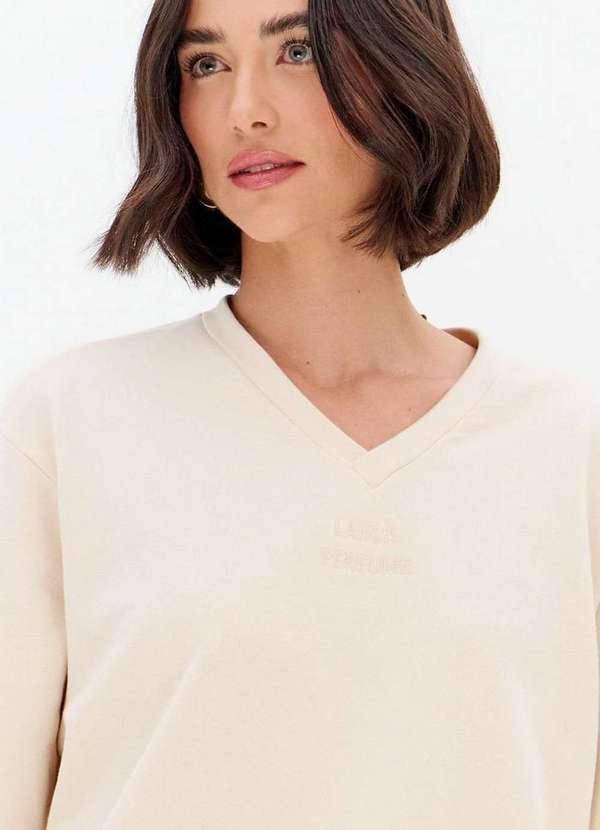 Lança Perfume - Moletom Decote V Mangas Longas A1576 3