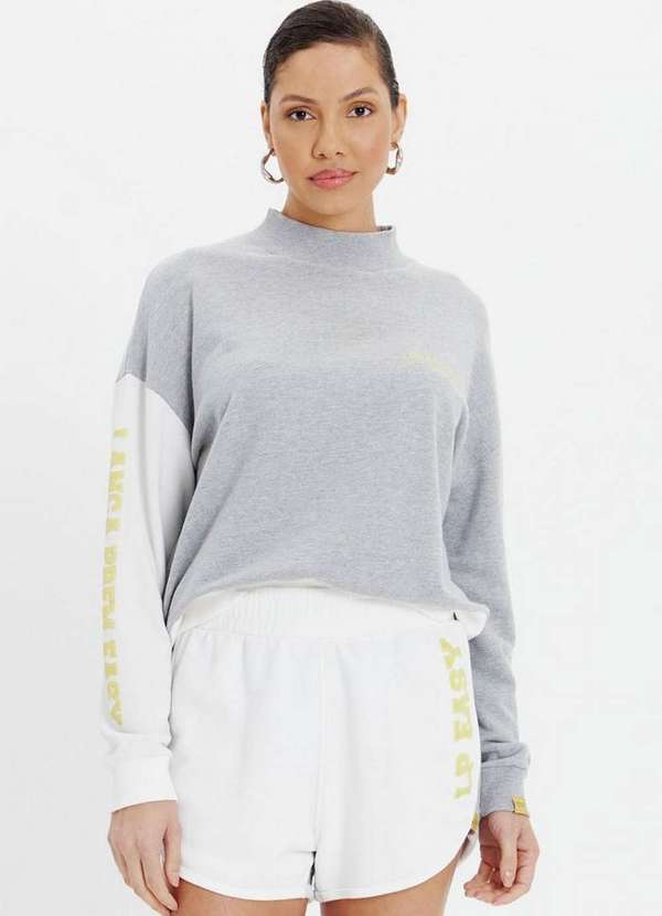 Lança Perfume Easy - Moletom Gola Alta Manga Longa A1635