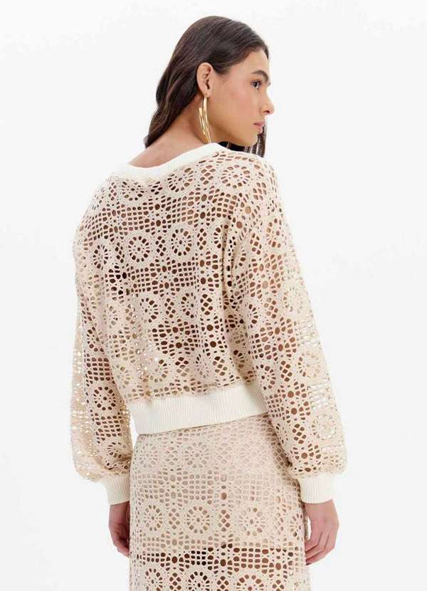 Lança Perfume - Moletom Manga Longa Vazado A2731 3