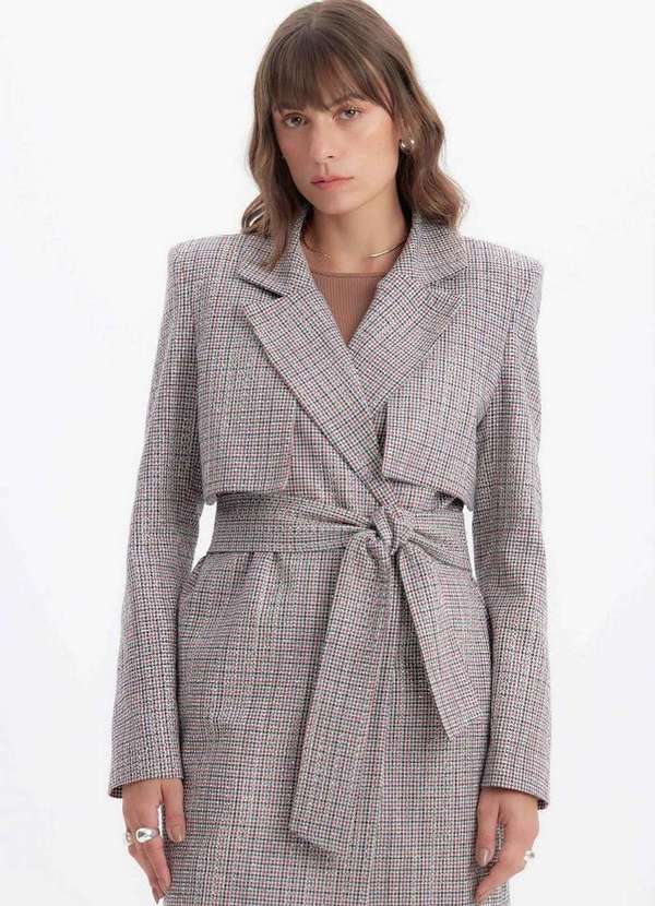 Lança Perfume - Trench Coat Super Midi Faixa A0375 4