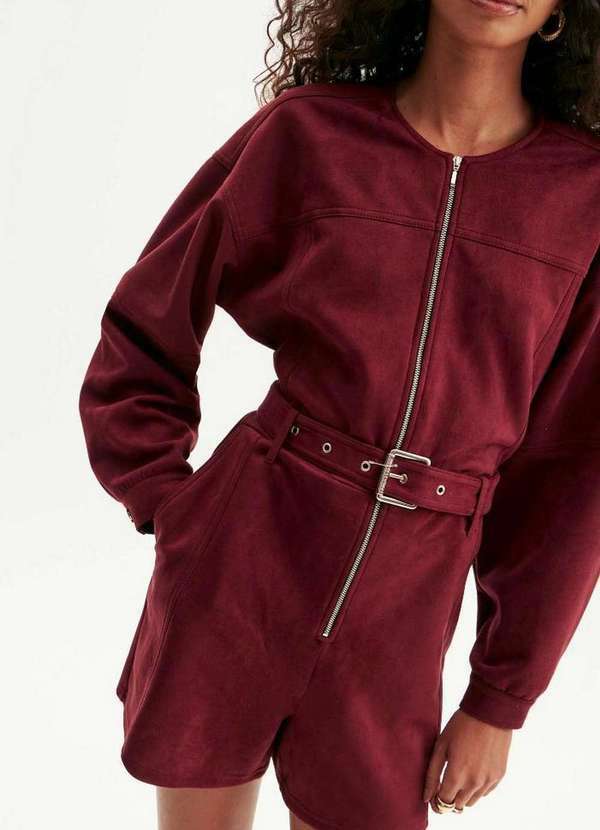 Lança Perfume - Macacão Curto com Zíper A1020 2