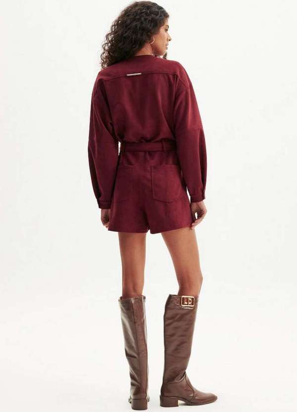 Lança Perfume - Macacão Curto com Zíper A1020 3