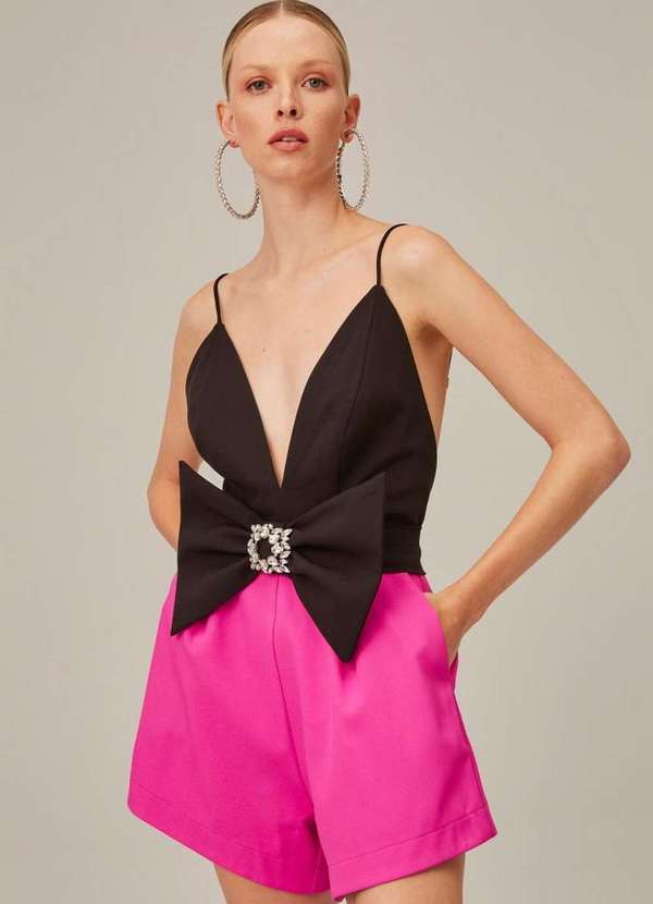 Lança Perfume - Macacão Curto de Alça 09761