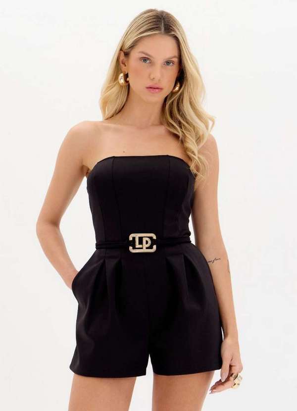 Lança Perfume - Macacão Curto sem Alças A0003 2