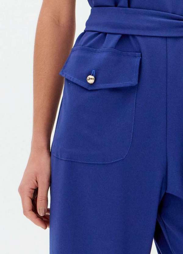 Lança Perfume - Macacão Longo de Alças com Bolsos A3039 3