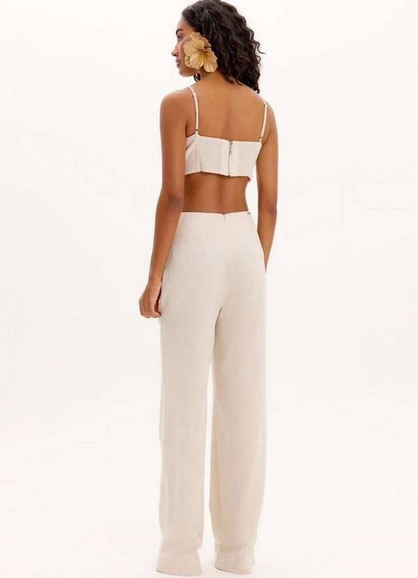 Lança Perfume - Macacão Longo de Alças com Recortes A0001 3