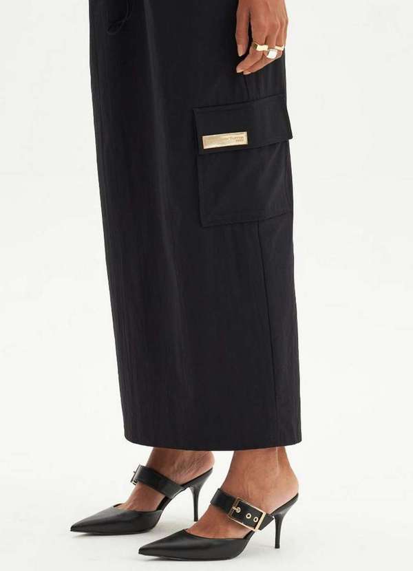 Lança Perfume Easy - Saia Cargo Super Midi A0003 5