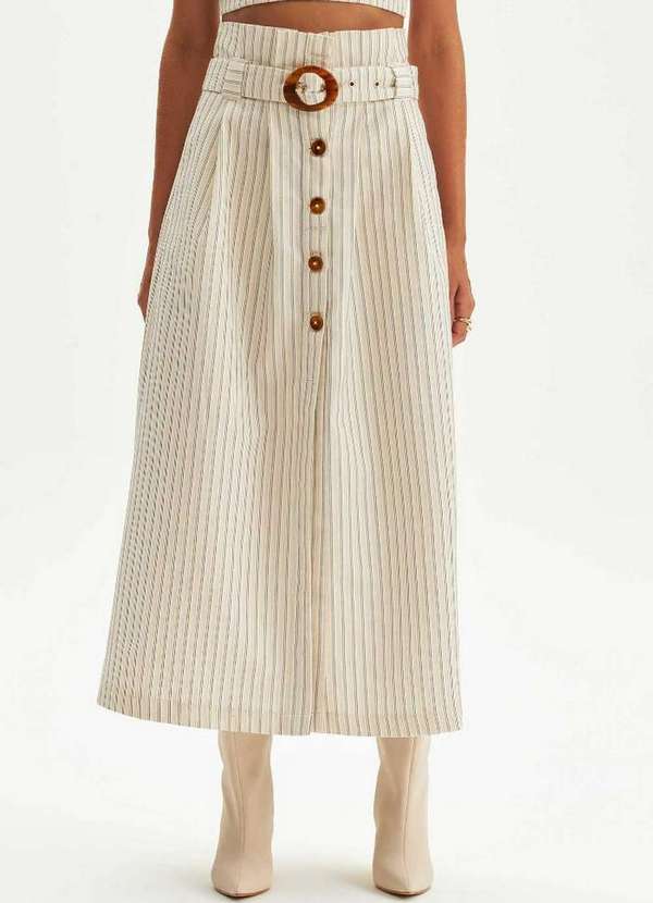 Lança Perfume - Saia Clochard Super Midi A0487 3