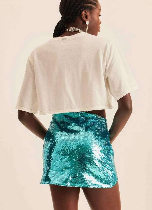 Lança Perfume - Saia com Assimetria 01003 2