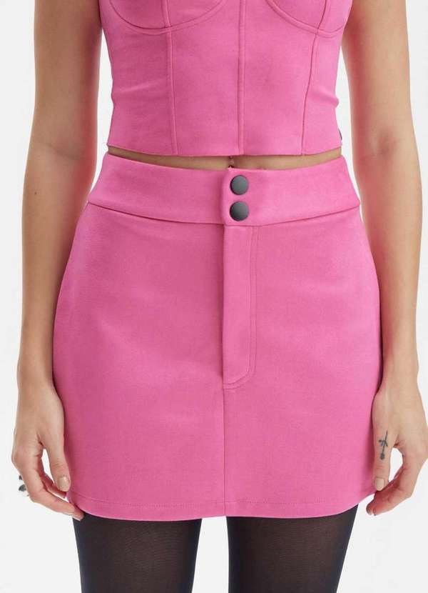 Lança Perfume Easy - Saia Curta Cintura Alta A0023 4