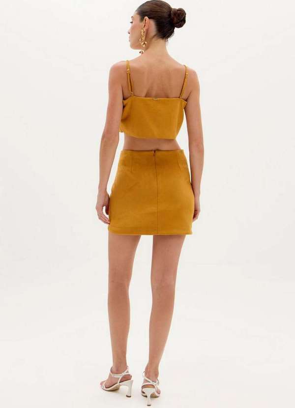 Lança Perfume - Saia Curta com Aplicação A0715 2