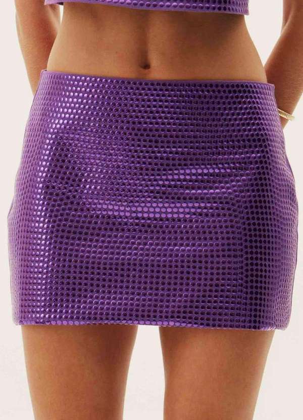 Lança Perfume - Saia Curta Shine A0688 2