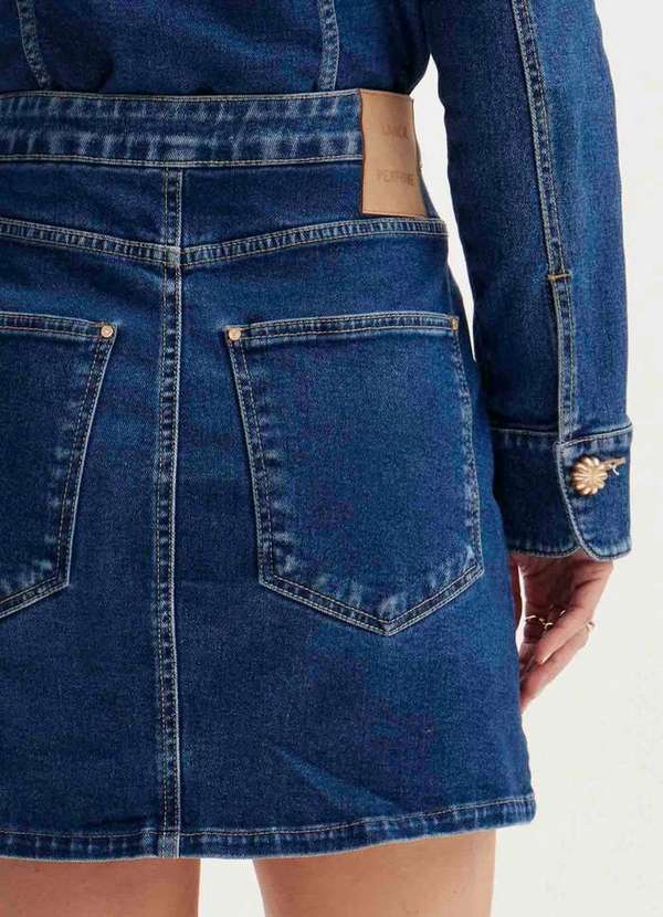 Lança Perfume - Saia Jeans Comfort Super High A0004 2
