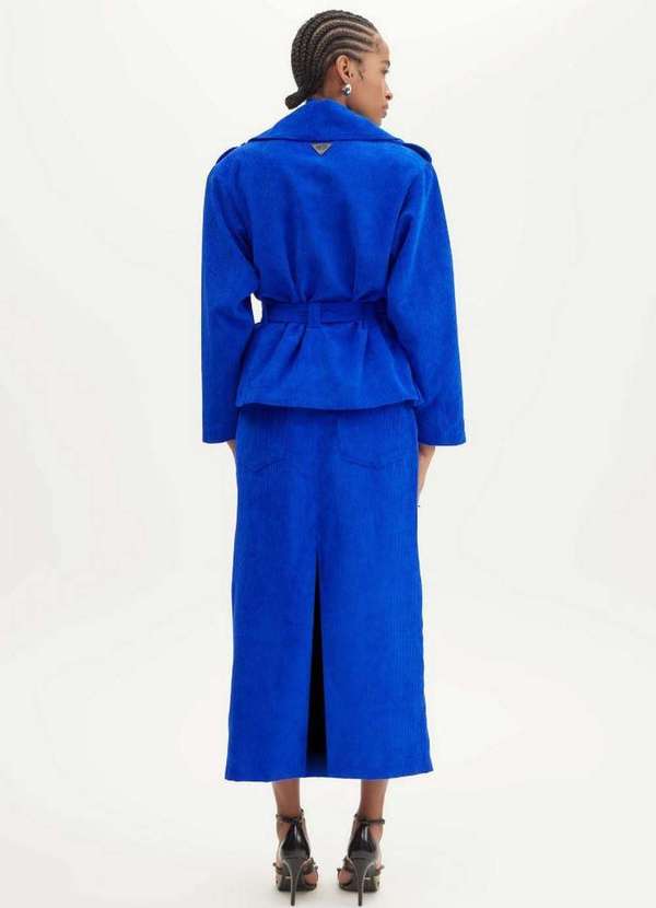 Lança Perfume - Saia Longa com Fenda A0032 2