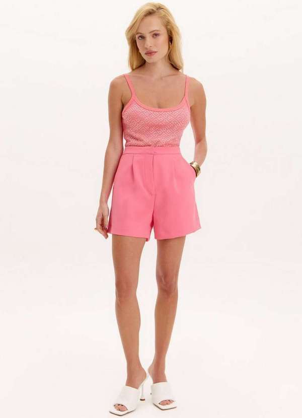 Lança Perfume - Bermuda Alfaiataria Pregas A1658