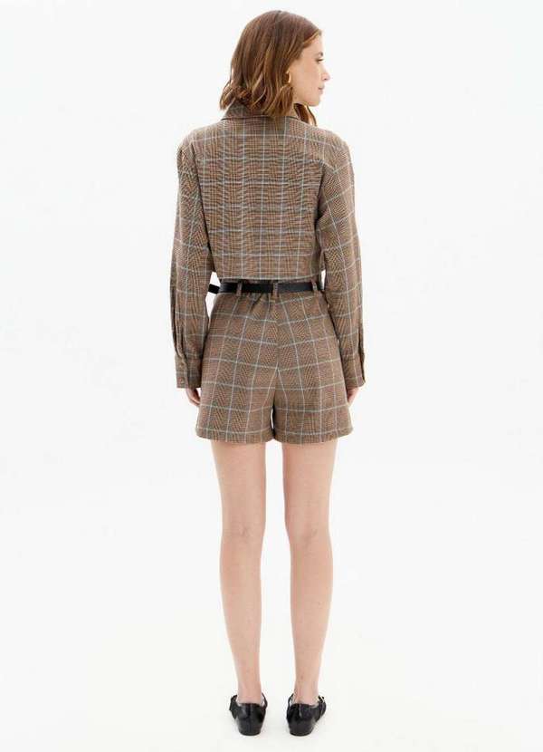 Lança Perfume - Bermuda Clochard com Cintura Alta A2897 4