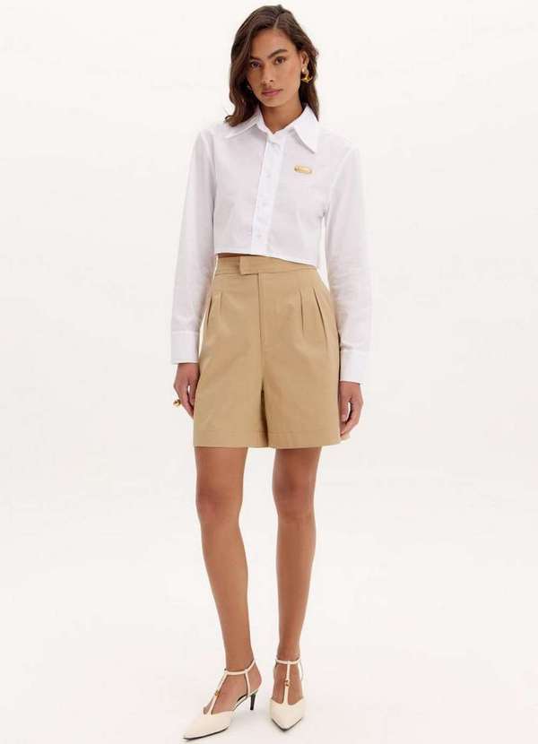 Lança Perfume - Bermuda Curta Alfaiataria A1702 4