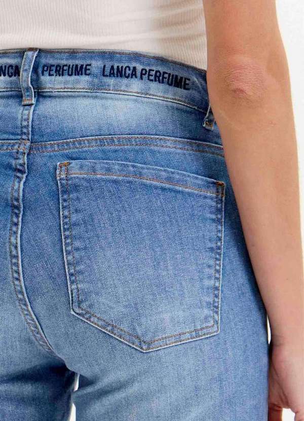 Lança Perfume - Bermuda Jeans Ciclista High A0004 4