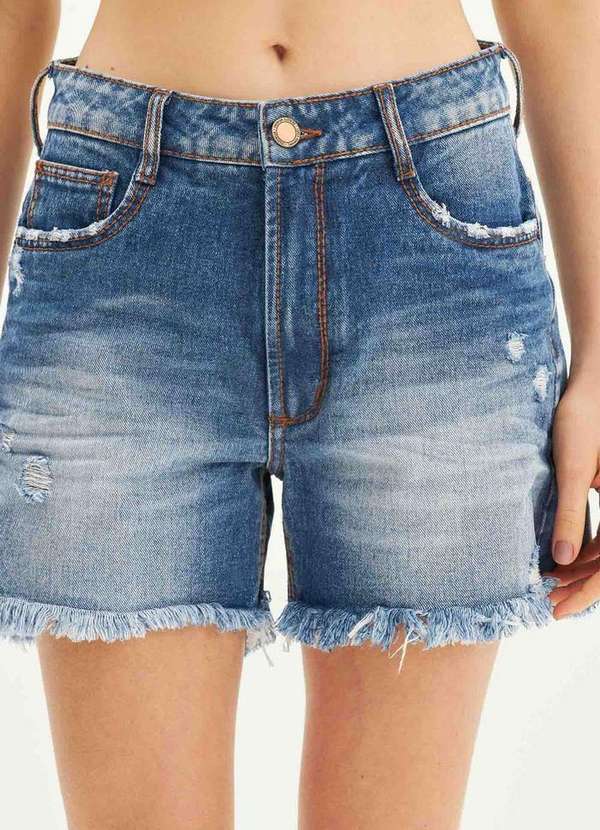 Lança Perfume - Bermuda Jeans Comfort High A0004 2