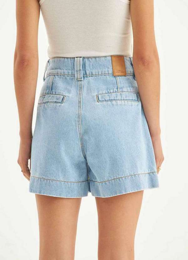 Lança Perfume - Bermuda Jeans Evasê Super High A0004 3