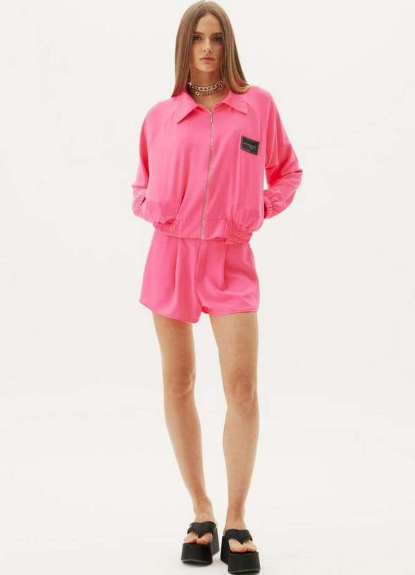 Lança Perfume Easy - Short Alfaiataria Cintura Média A0729