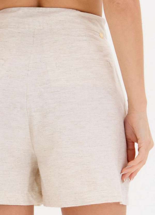 Lança Perfume - Short Alfaiataria com Linho A1880 4