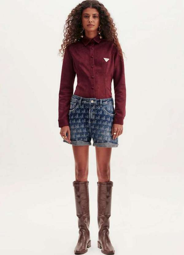 Lança Perfume - Short Jeans Comfort High A0004