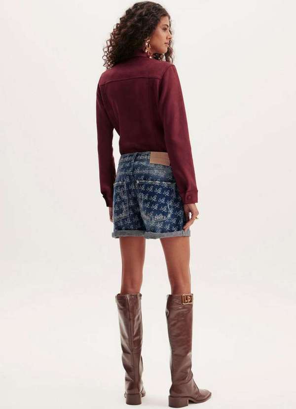 Lança Perfume - Short Jeans Comfort High A0004 3